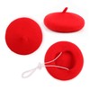 Dog Beret Hat,Pet Cap with Adjustable Elastic Strap, Dog Costume