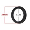 Circuit Performance 108mm OD to 78.1mm ID Black Nylon Plastic
