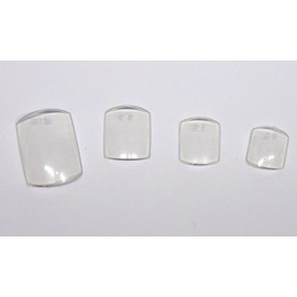 WoND 100 Toe Nails Clear UV Gel Acrylic Toe Nail Art Tips in Box