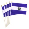5 Pack El Salvador Small Mini Wood Hand Held Stick