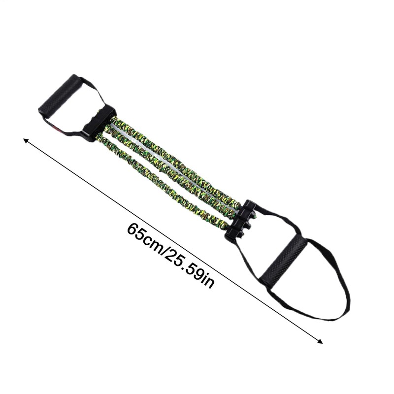 Workout Stretch Bands,3-Hole Resistance Stretcher - Adjustable 3-Hole Resistance Stretcher