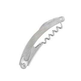 Thirsty Rhino Ketek, Professional Waiter's Corkscrew Wine Bottle Opener With Foil Cutter, Stainless Steel (Set of 2)