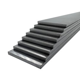 8-Pack 1084 High Carbon Steel Blanks 12"x1.5"x0.12" for Knife Making - Professional Forging Steel with Anti-Rust Coating, Perfect for Damascus & Full Tang Blades