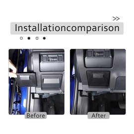 Tumukiw Interior Center Console Fuse Storage Box Coin Container Storage Dash Tray Compatible with Subaru XV Crosstrek Forester Outback Legacy Impreza WRX STI, Driver’ s Seat ABS Fuse Box