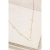 Ettika 18k Gold Plated Olivia Necklaces for Women - Opal