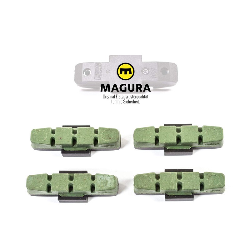 4 Pcs Original Magura Brake Pads Hydraulic Rim Brakes HS11