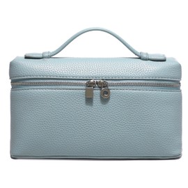 Rejolly Crossbody Bag for Women L19 Pouch Top-Handle Leather Bag Designer Shoulder Handbag Quiet Luxury Trendy Purse Light BLue