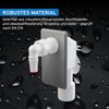 kör4u Flush-Mounted Siphon with Stainless Steel Cover for Washing Machine