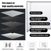 KOBSAINF 4 Sided Splatter Guard,Foldable Stainless Steel Oil Splatter Screens