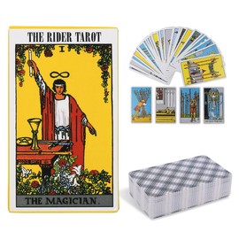 NHPY 1 x Rider waite tarot card, tarot cards, Karty Tarota dla początkujących, multicoloured