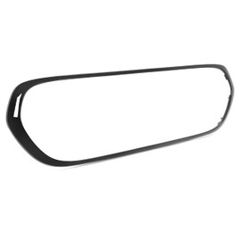 HECASA Grille Molding Compatible with 2014-2021 Mini Cooper F55 F56 F57 Models Replacement for 51137300589 MC1202100 Front Hood Grill Surround Cover Trims Plastic(ABS) Painted Black