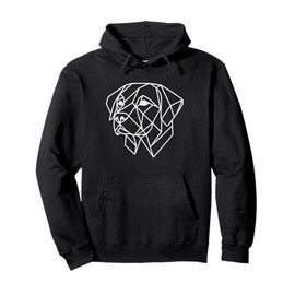 Labrador Dog Owner Geometrical Trendy Pullover Hoodie