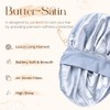 YANIBEST Gorro De Satén De Seda De Doble Capa Para