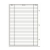 3-Hole Client Profile Cards for Salon, Spa & Hairdresser (100