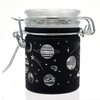 Airtight Glass Herb Stash Jar with Clamping Lid in Choice