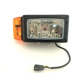 Headlight Right with Indicator Universal Tractor Excavator Construction Machinery Forklift