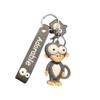 KUPOOL Cute Big Eyes Monkey Keychain Creative Cartoon Animal Key