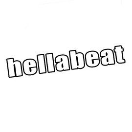 JDM Funny Hellabeat Ricer 8" Vinyl Sticker Car Decal (8" Black)