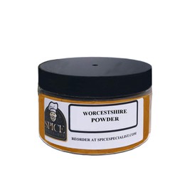 Worcestershire Powder in a plastic jar (holds 3 oz. [ 85 grams ] ) - KOSHER