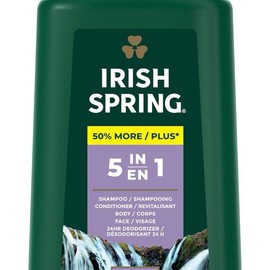 Irish Spring Body Wash - 5 in 1 Conditions Body Wash for Skin Repair - Body Care Moisturizing Soap