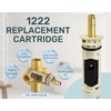 1222 Cartridge Kit Compatible with Moen Tub Shower, Replacement for