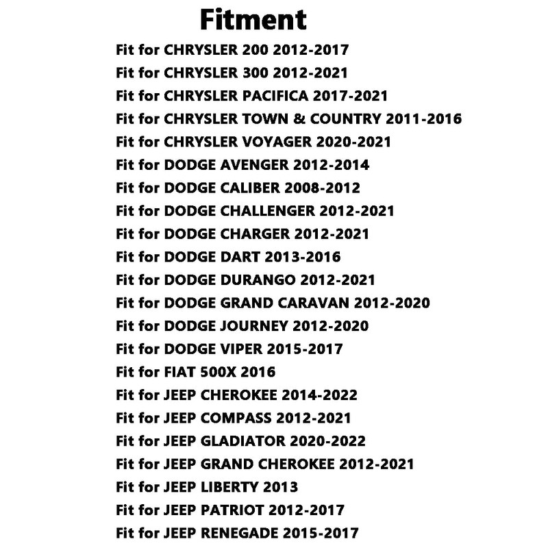 Riloer A/C Pressure Switch Sensor, A/C Pressure Switch Sensor 68156982AA,