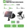 Ropelux Solar Lights Outdoor Indoor, 3500LM 4 Modes (1 All