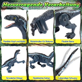 Dinosaur Toy, Toy from 3-12 Years Dinosaur Toy from 3-6 Years Gift Boy 3-12 Years Toy from 3-6 Years Boy Children Remote Controlled Dinosaur Easter Gifts Children