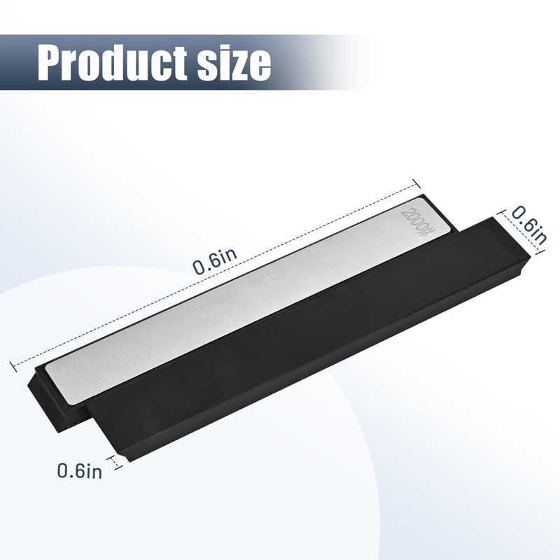8 PCS Diamond Sharpening Stones, Professional Whetstone Set With Base,120/200/400/800/1000/1500/2000/3000