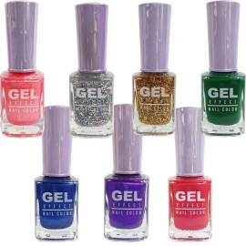 Prorance Gel Effect Nail Color Manicure 66 Colors Choose 1 Sunshine Gold / 프로랑스 젤 이펙트 네일칼라 메니큐어 66종 칼라 택1 썬샤인골드