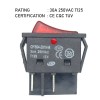 KQE 30A 250VAC welding machine kcd4 SPDT rocker switches QY604-201N-B