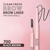 COVERGIRL CG CLEAN FRESH BROW Eyebrow Pencil Black Brown 700