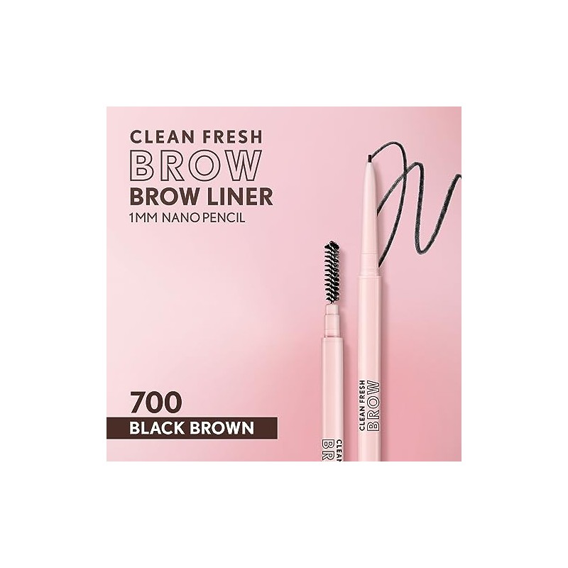 COVERGIRL CG CLEAN FRESH BROW Eyebrow Pencil Black Brown 700