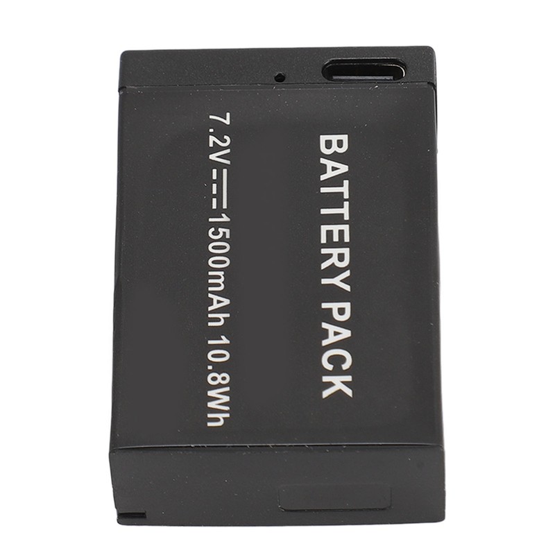 LP‑E17 Battery Pack 7.2V 1500mah Fast Charging Usb C Camera