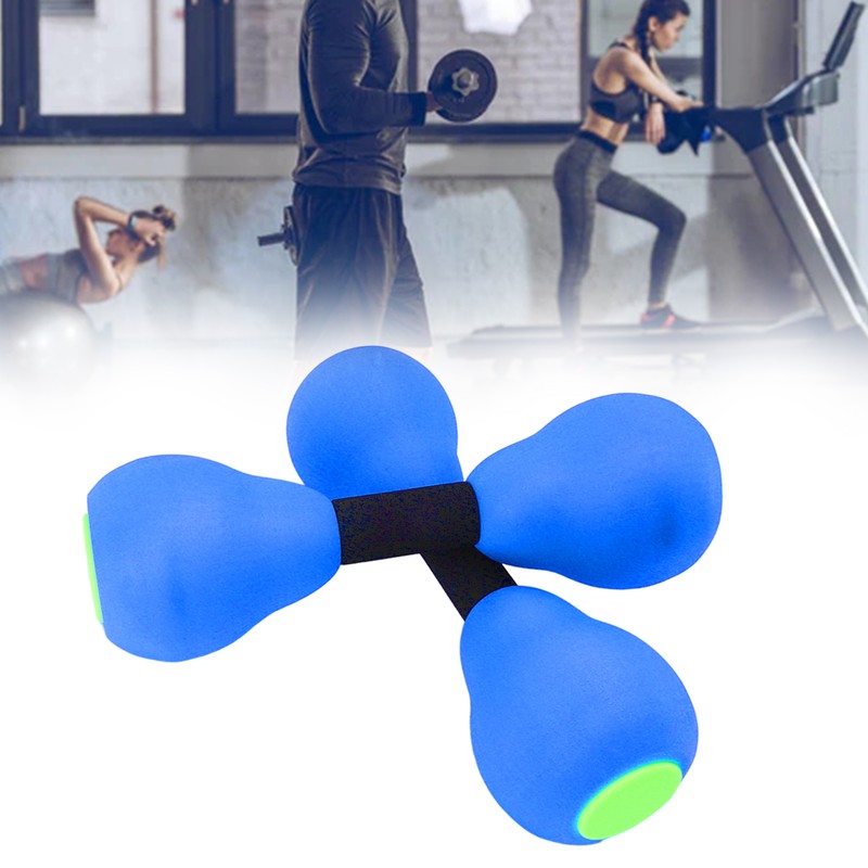 Women Aquatic Dumbbells Floating Muscle Building Quickly Drying Water Weights