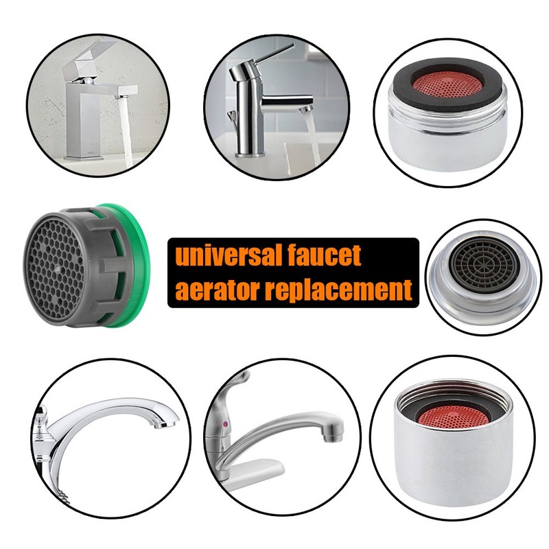 JQK Faucet Aerator, 1.5 GPM Flow Retrictor Insert Faucet Aerators
