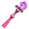 Set of 12 Pink Light Up Princess Wands with Spinning