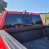 for Dodge Ram 2009-2023 Rear Middle Window Arizona Flag Decals,