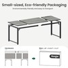 Huuger 63 Inch Desk with Power Outlets & USB-C, Deeper