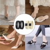 Honbay 2 Pairs of Wide Detachable Elastic High Heels Shoe