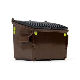 First Gear Brown Novelty & Specialty Items 1/34 Scale Trash Bin