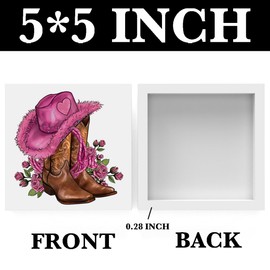 Cowgirl Hat Rustic Boots Desk Decor Wooden Box Cowgirl Hat and Roses Western Decor Valentine's Day Farmhouse Desk Decor Country Girl Cowgirl Stuff Wood Sign for Office Shelf Tiered Kitchen Bathroom