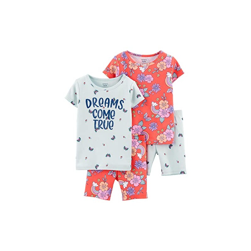 Carter's Baby Girl 4 Pack Cotton 371g083, Dreams Come True