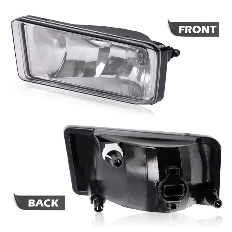PIT66 Bumper End Caps & Fog Lights, Compatible with 07-13