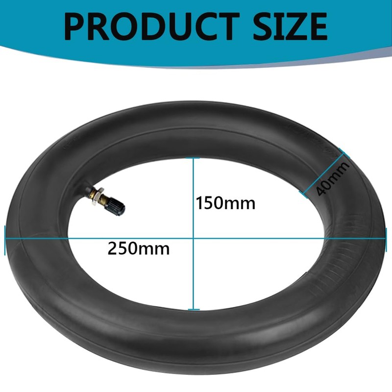 YHTSPORT 10 x 2 E Scooter Hose, 10 Inch Tubes,