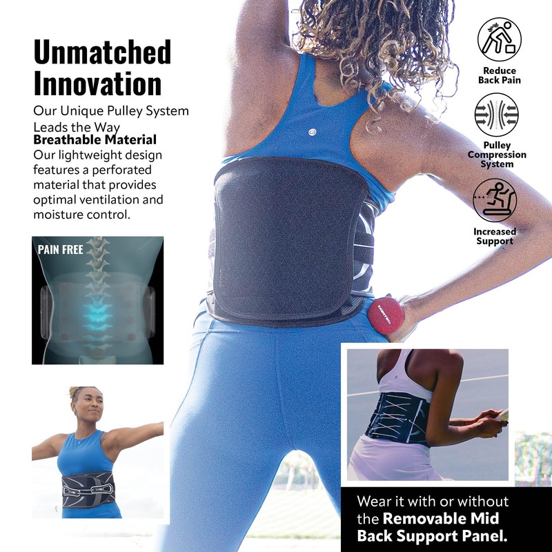 Braceapedia BakTec Universal LSO Mid Back Brace, For Lower Back