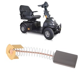 OTOTEC 1 Pair Carbon Brushes 20x11x7mm Compatible with Mini Crosser M1 M2 Mobility Scooter Motor Brush Set