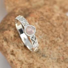JEWELSTREZORO Opal Edelstein-Bandring für Herren und Damen, alle Größen, 925er-Sterlingsilber, handgefertigter Geschenkartikel, Schmuck TSR111H_50 (15.9)