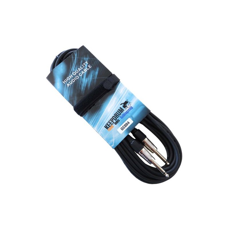 Keepdrum GC/6 M GUITAR CABLE INSTRUMENT CABLE 6.3 mm Jack