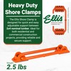 Ellis Shore Clamps - 2x4 Lumber Size, Adjustable Support System,